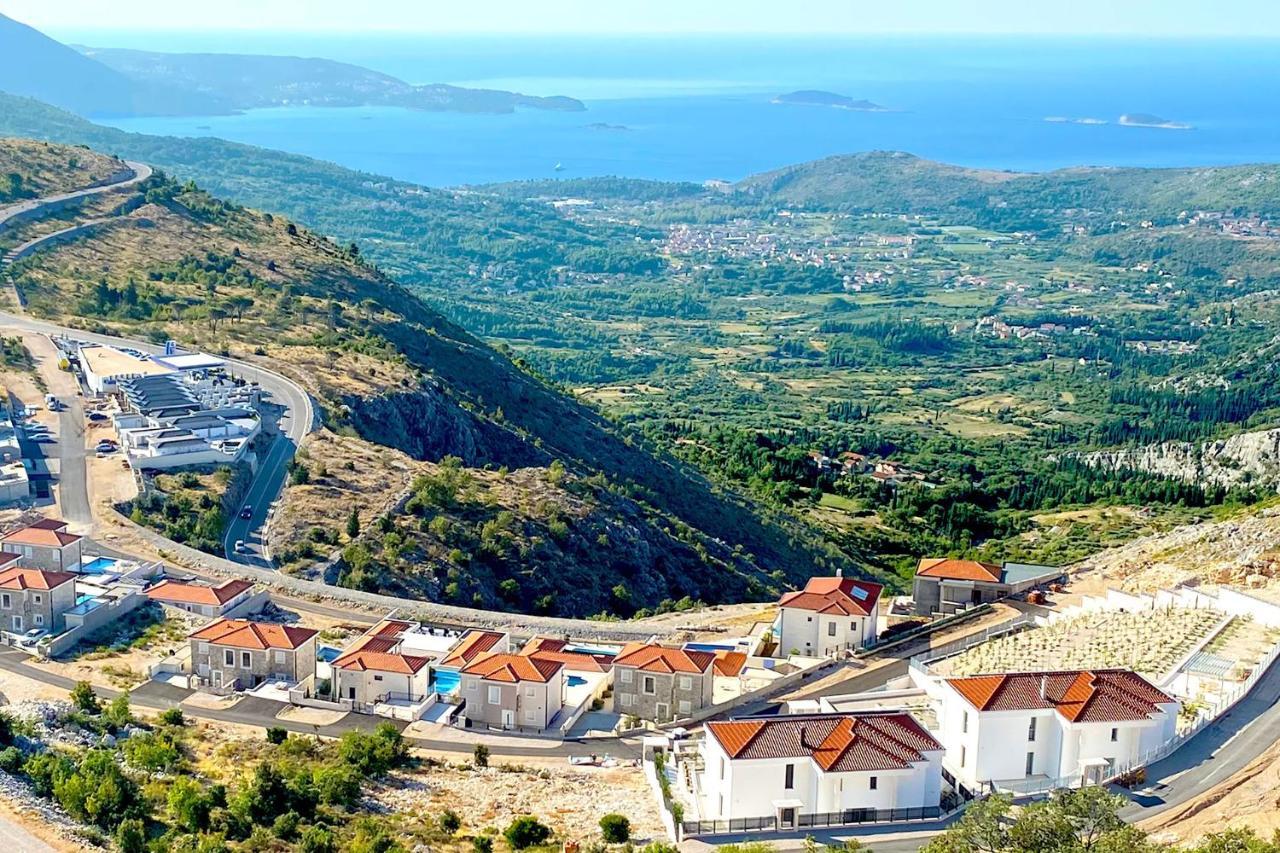 Luxury Villa Miriam With Private Pool And Jet Pool Near Dubrovnik Ivanica Zewnętrze zdjęcie