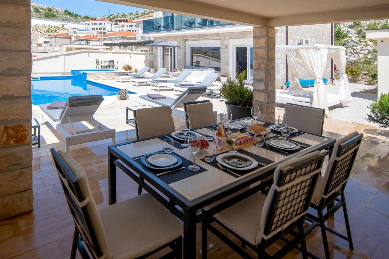 Luxury Villa Miriam With Private Pool And Jet Pool Near Dubrovnik Ivanica Zewnętrze zdjęcie