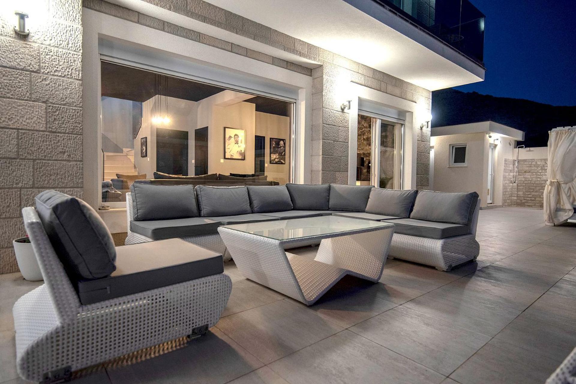 Luxury Villa Miriam With Private Pool And Jet Pool Near Dubrovnik Ivanica Zewnętrze zdjęcie